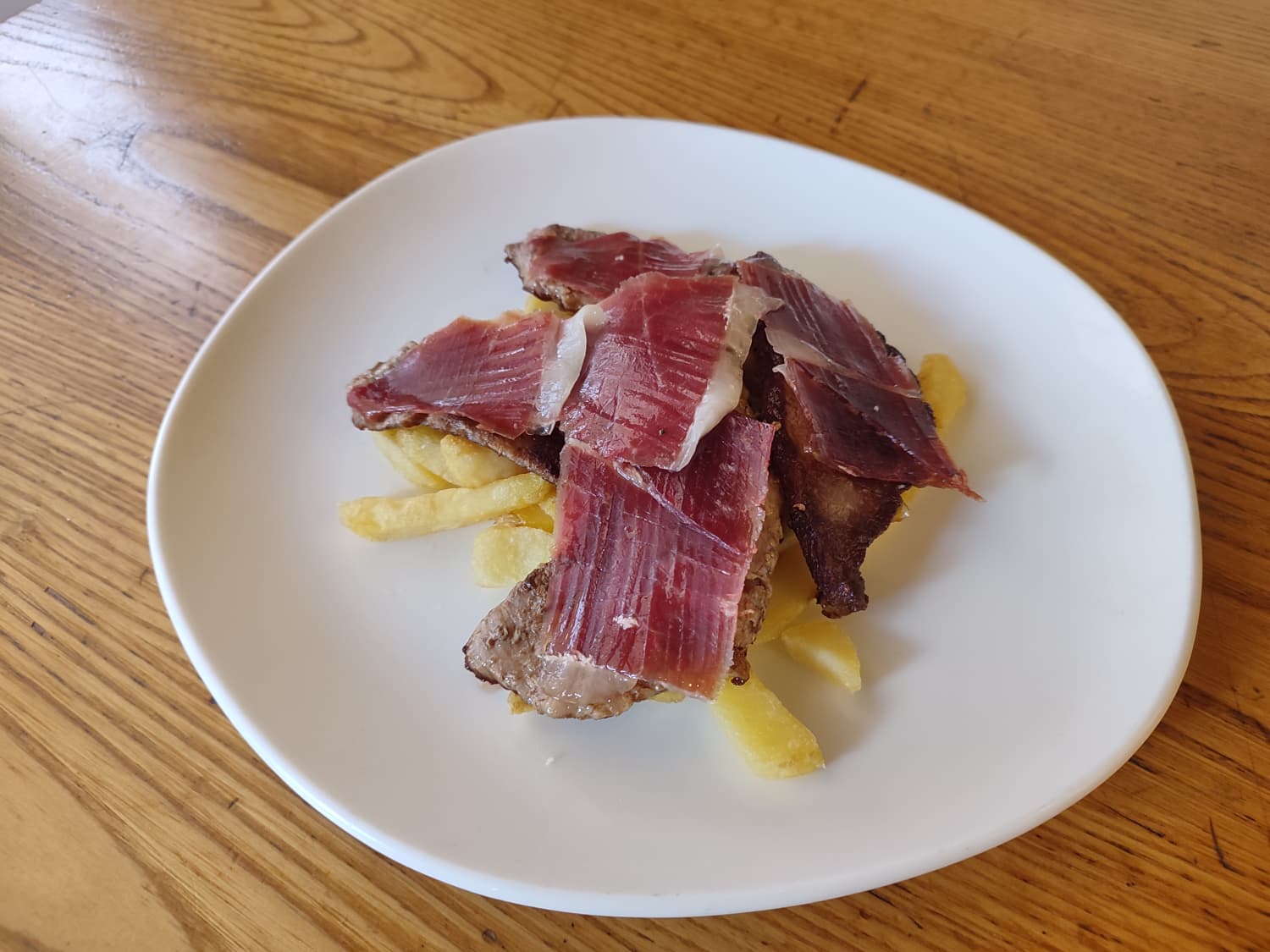 Carne de porco ibérica e presunto (para compartilhar)