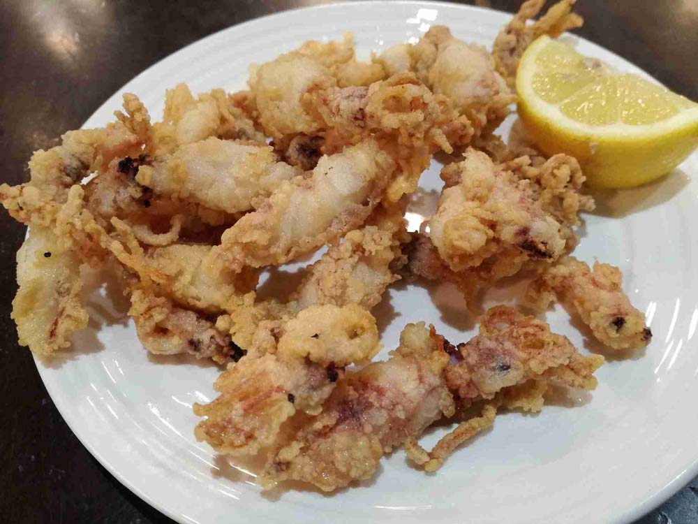 FRIED BABY SQUID