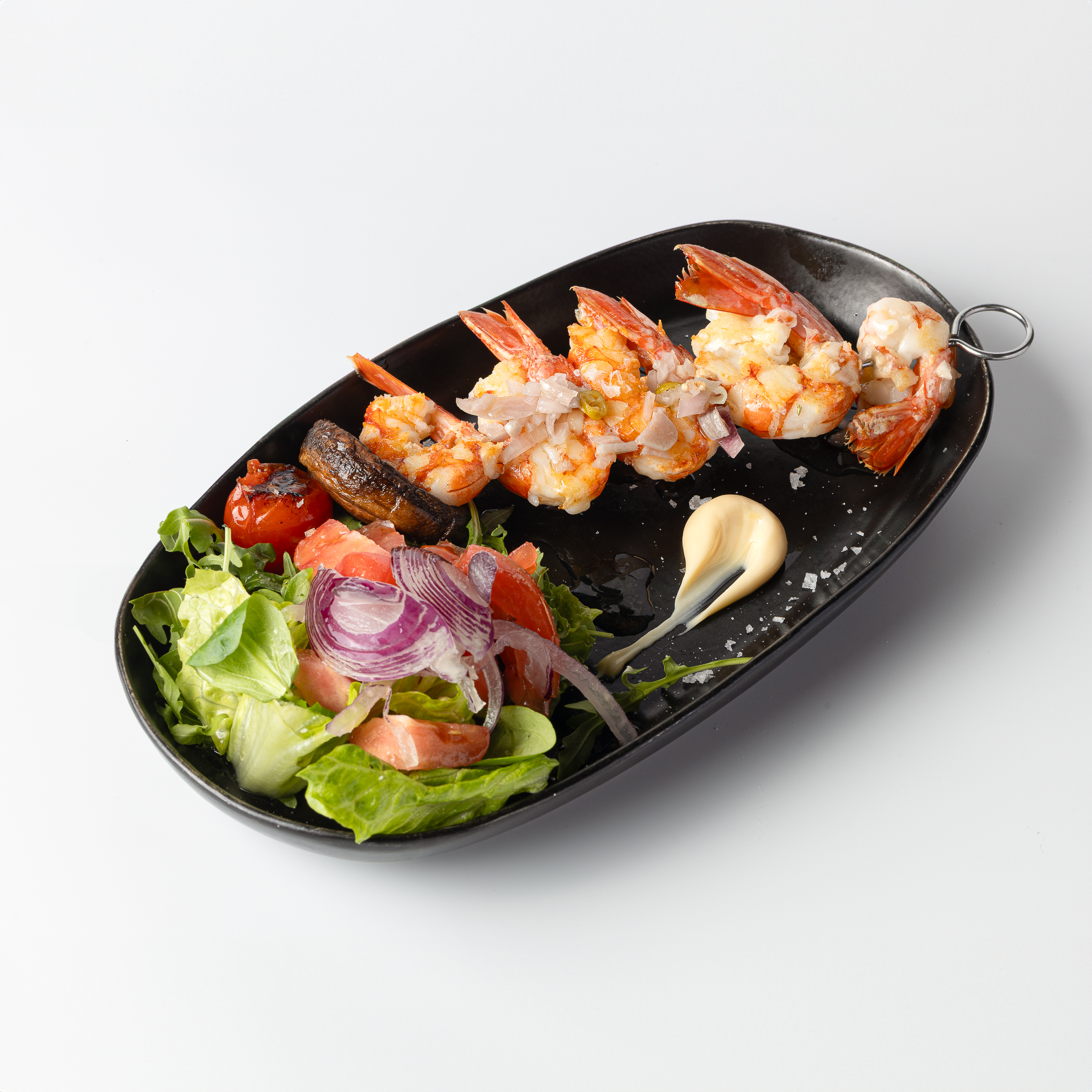 BROCHETA DE GAMBONES