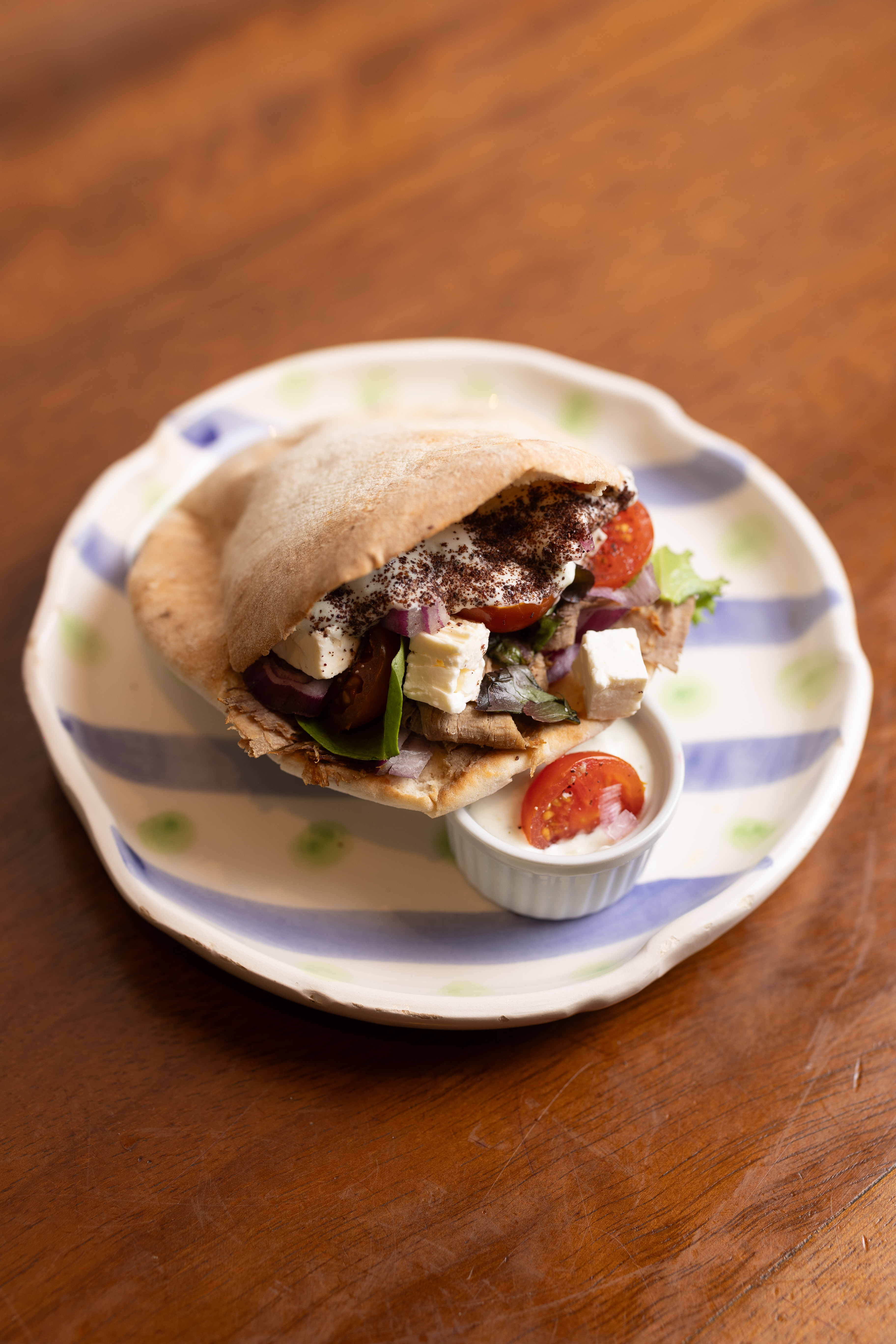 Pita Roast beef