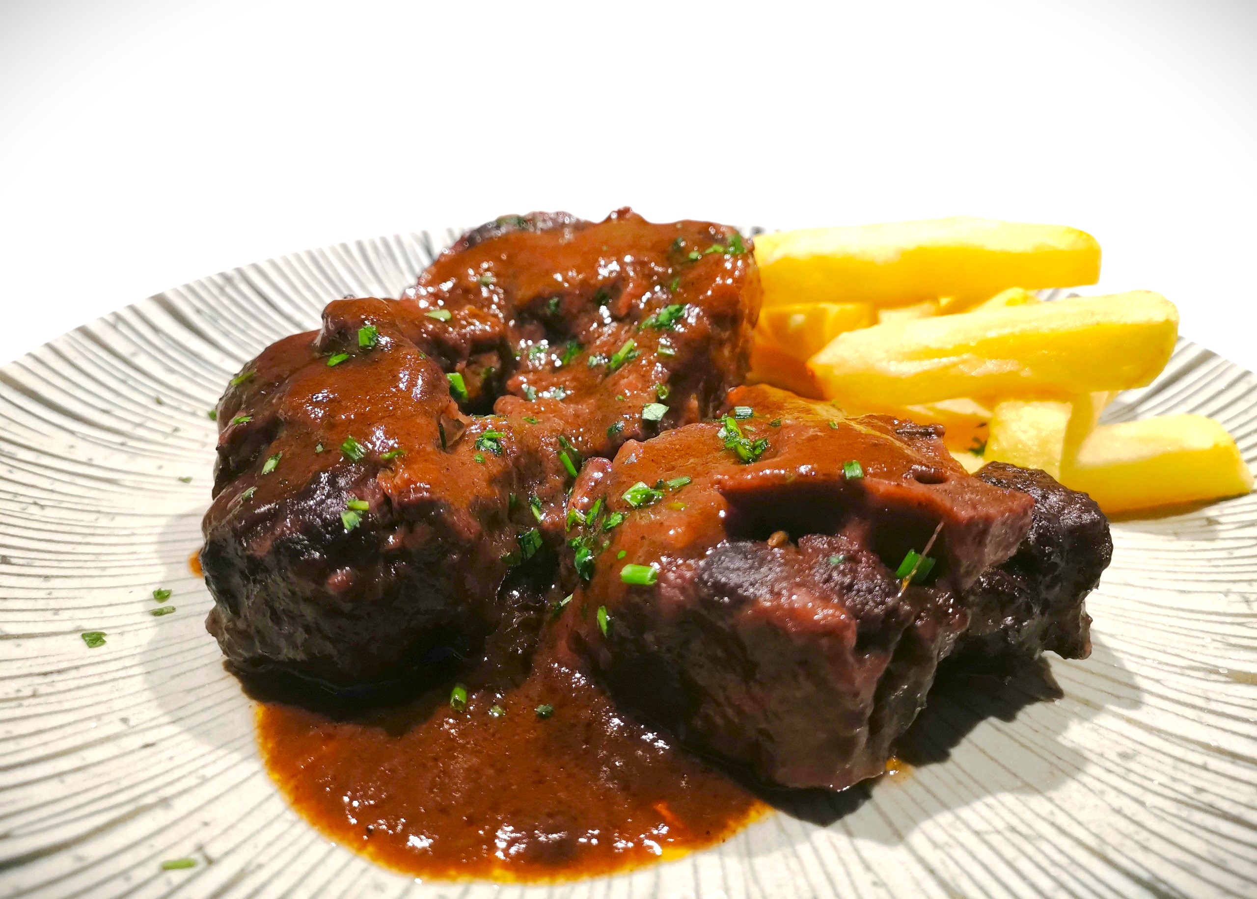 RABO de TORO Estofado al Vino Tinto