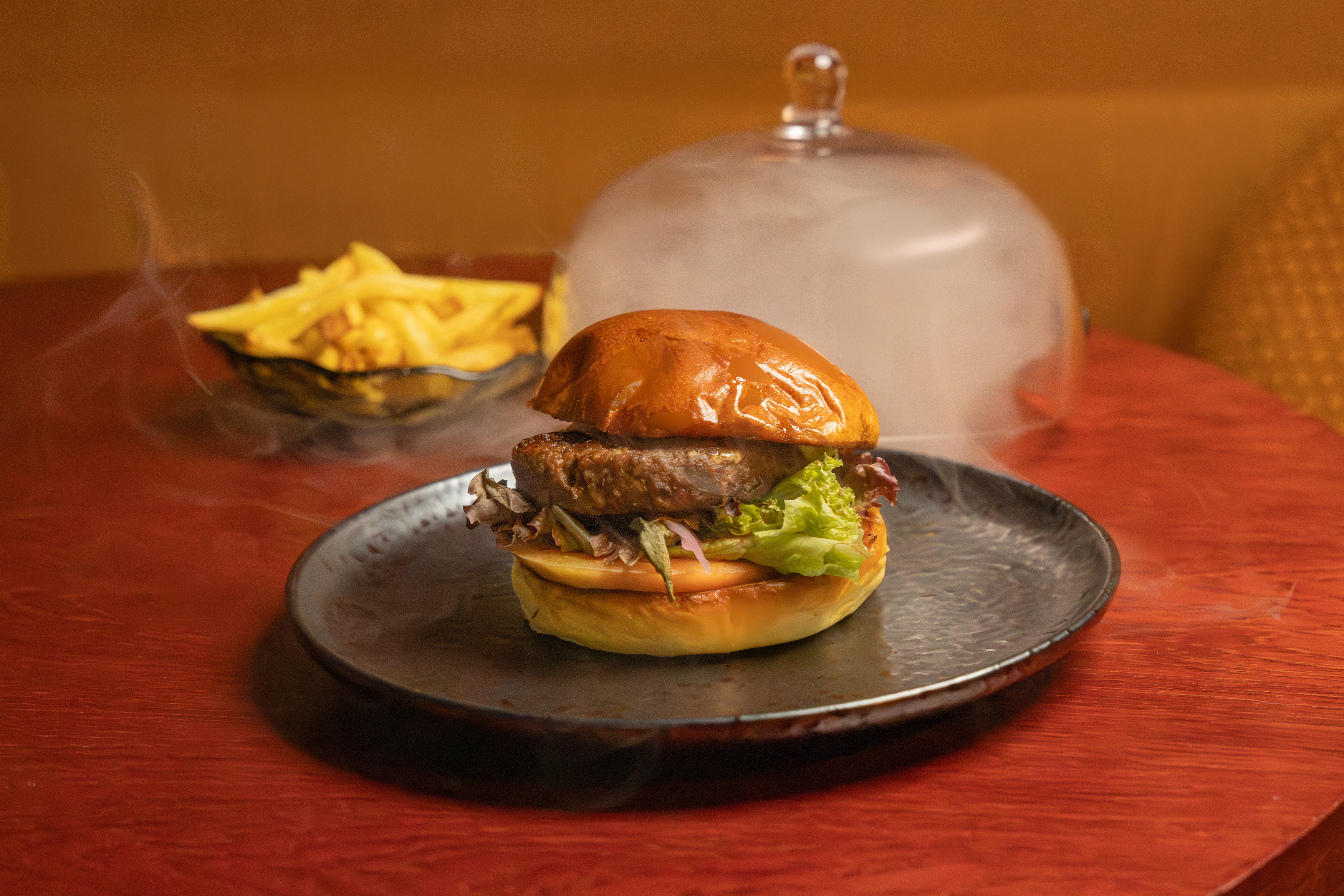 Smoked burger de vaca madurada