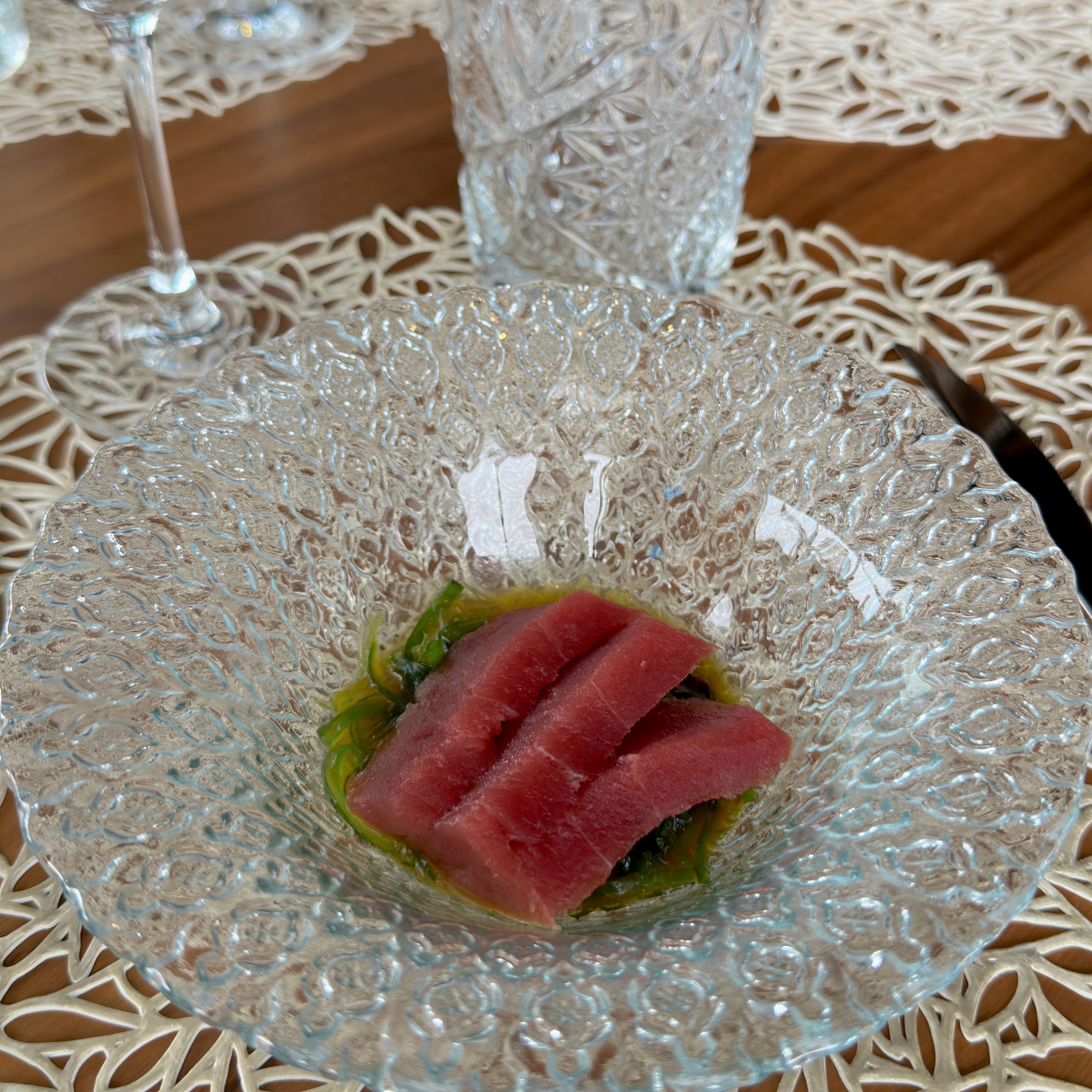 Sashimi de tonyina