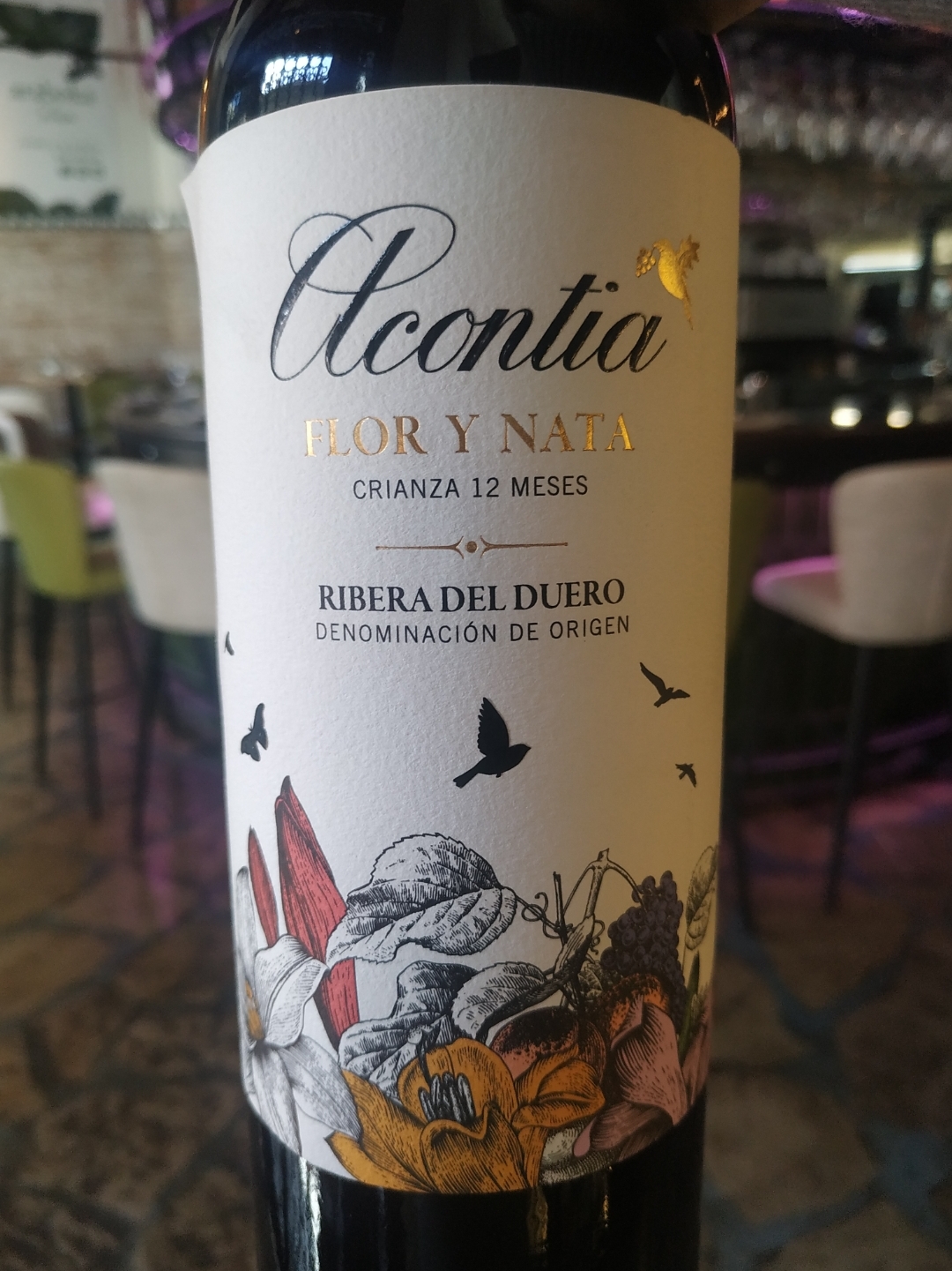 Acontia Flor y Nata Crianza