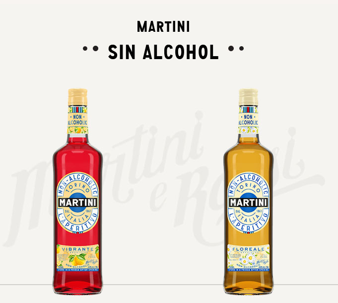 Martini SIN ALCOHOL "Floreale / Vibrante"