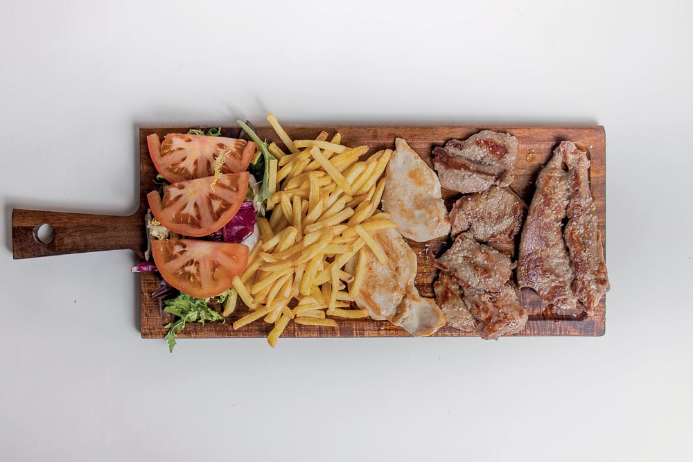 Pork 'secreto' platter