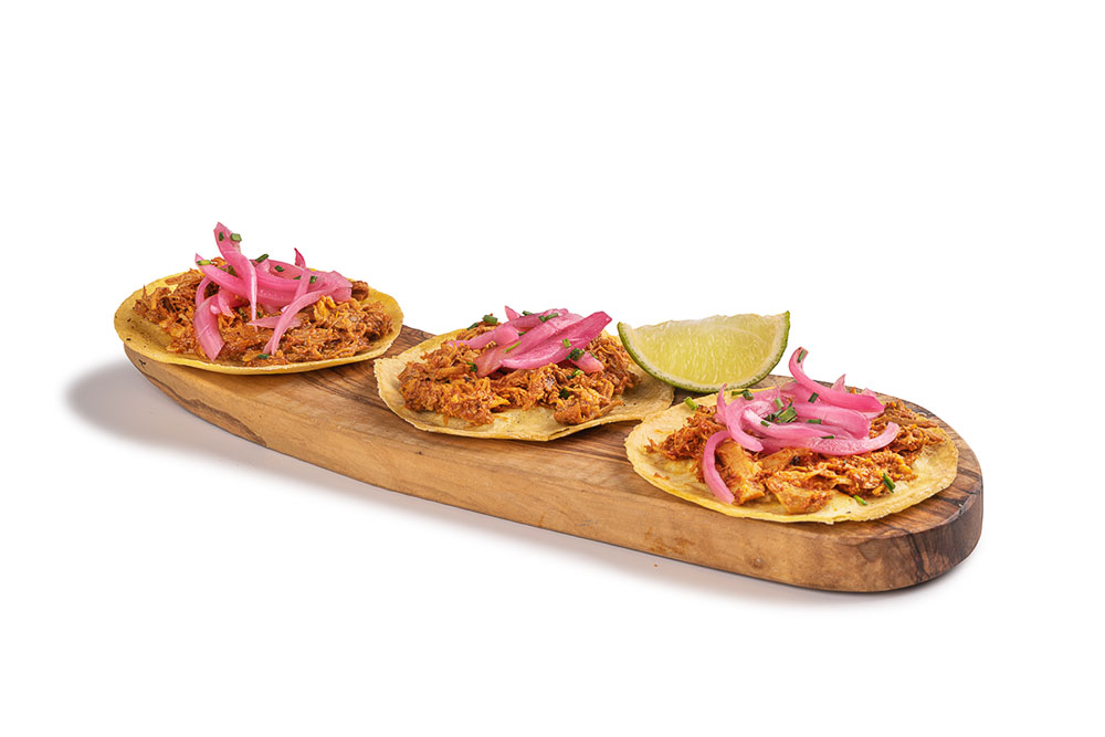 TACOS DE COCHINITA 