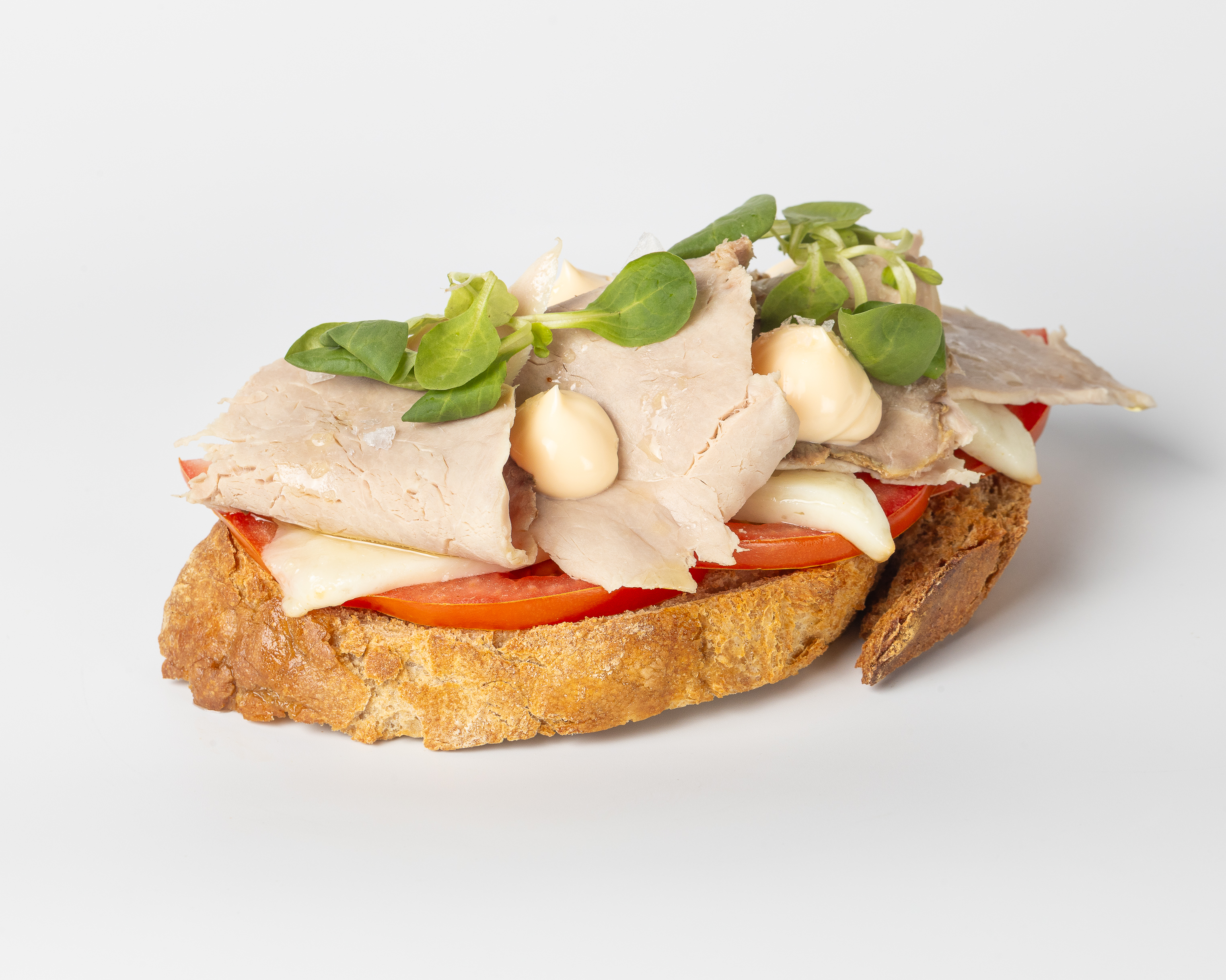 TOSTA DE JAMÓN AL HORNO