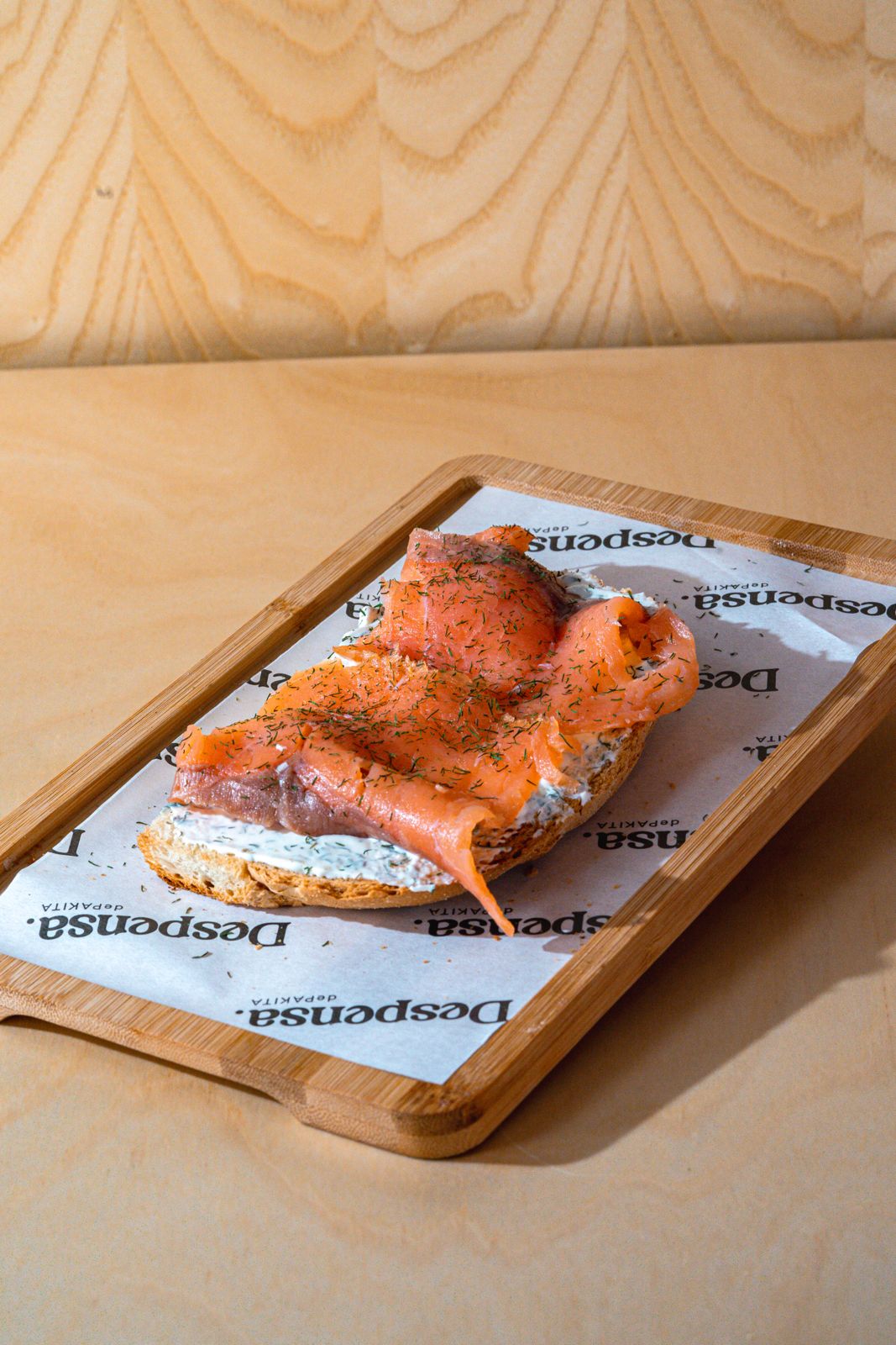 Salmon and Cheese Toast