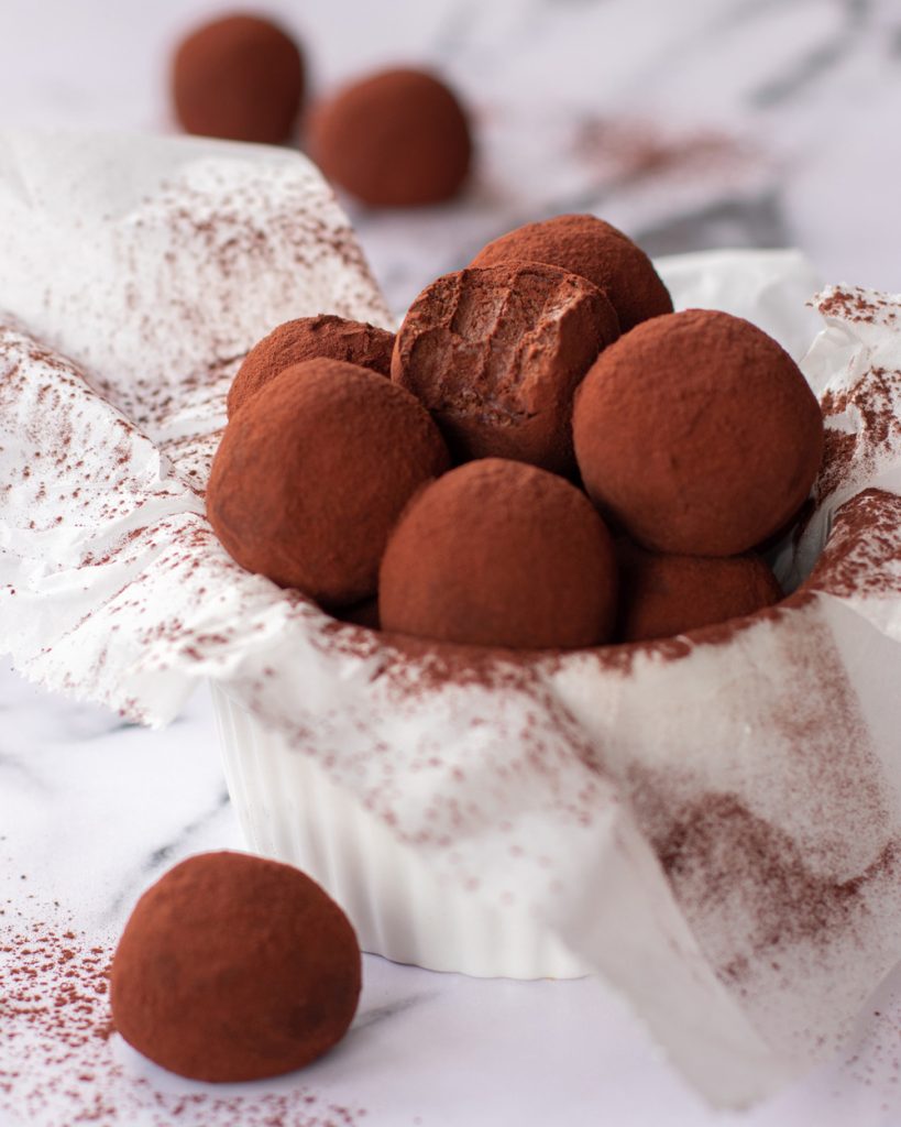 Trufas de chocolate caseras (4und)