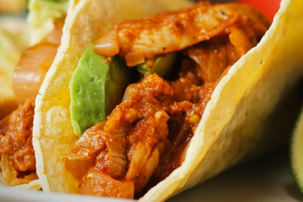 TINGA DE POLLO TACOS
