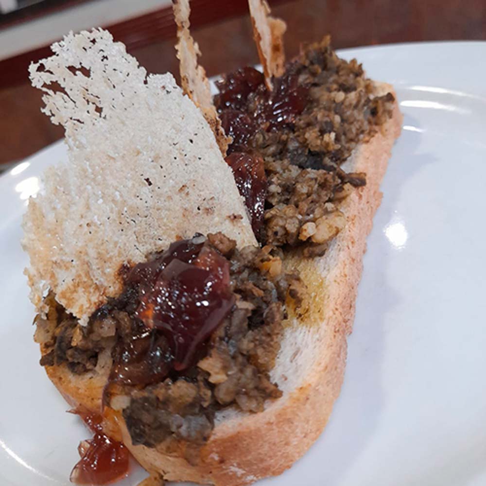 - Tosta Morcilla de Burgos 