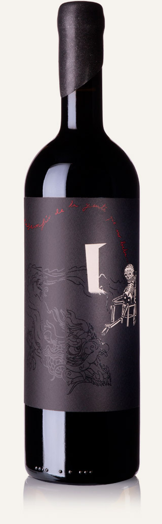 Desconfio de la gente que no bebe, tinto, D.O. Mallorca