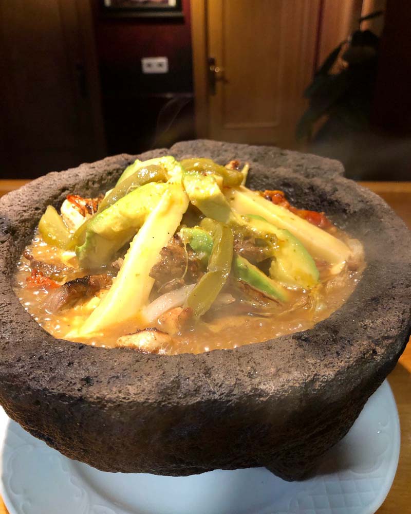 Molcajete de ternera