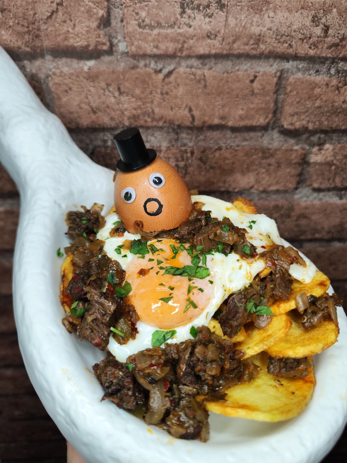 Huevos rotos 🐣 Black angus 🍳