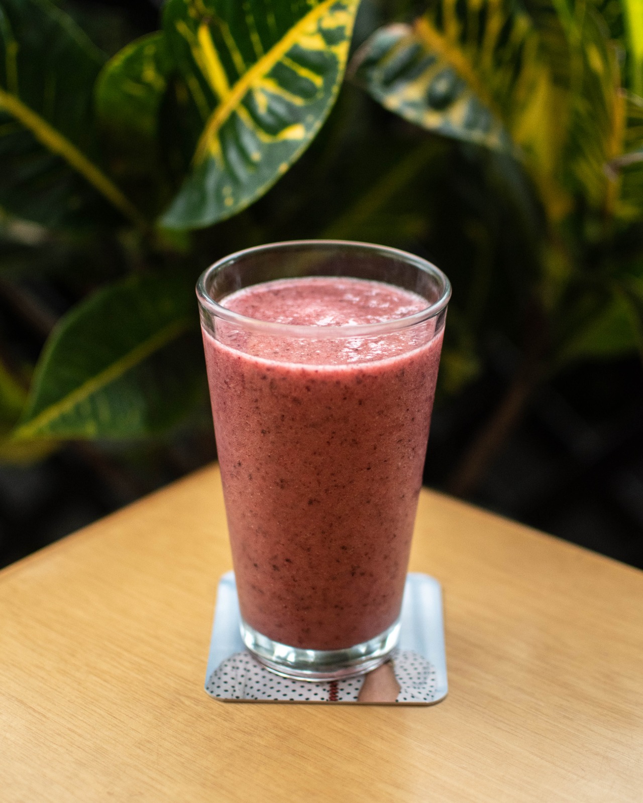 Batido de frutas vermelhas