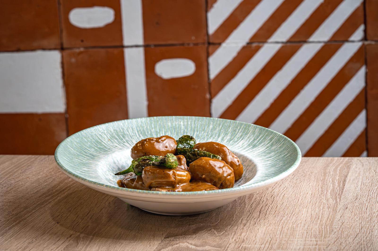 Puntitas de Solomillo de Vaca salteadas en su jugo