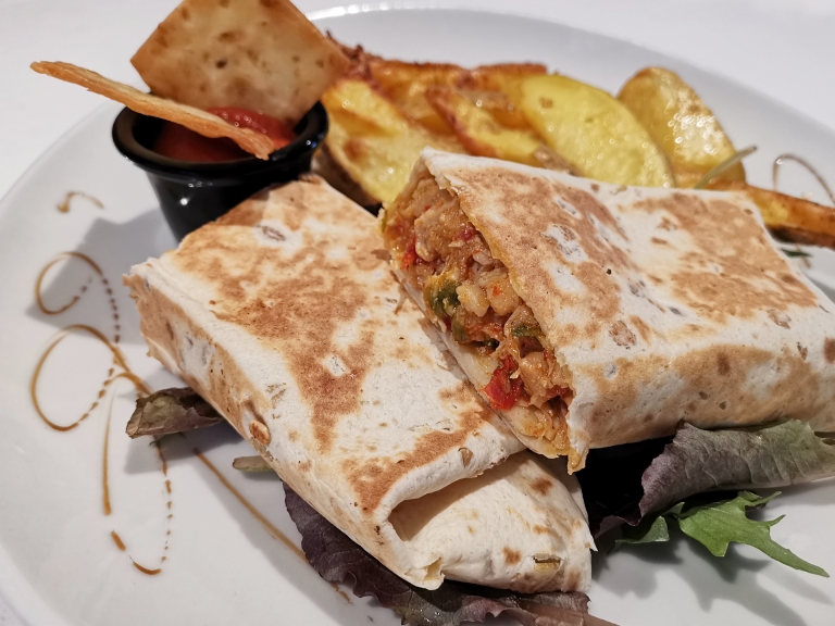 FAJITAS DE POLLO Caseras  