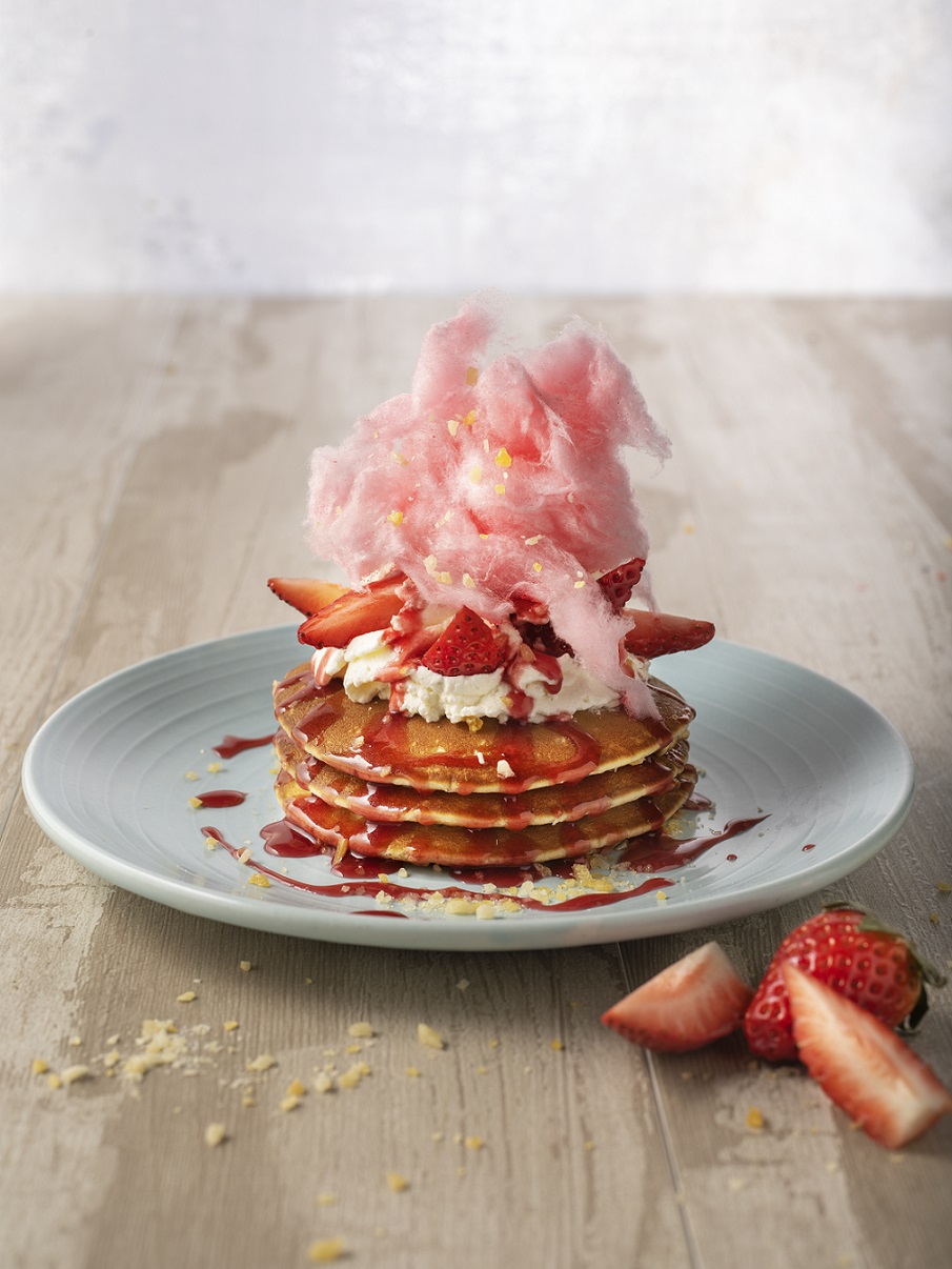 Cosmic Berries Pancakes