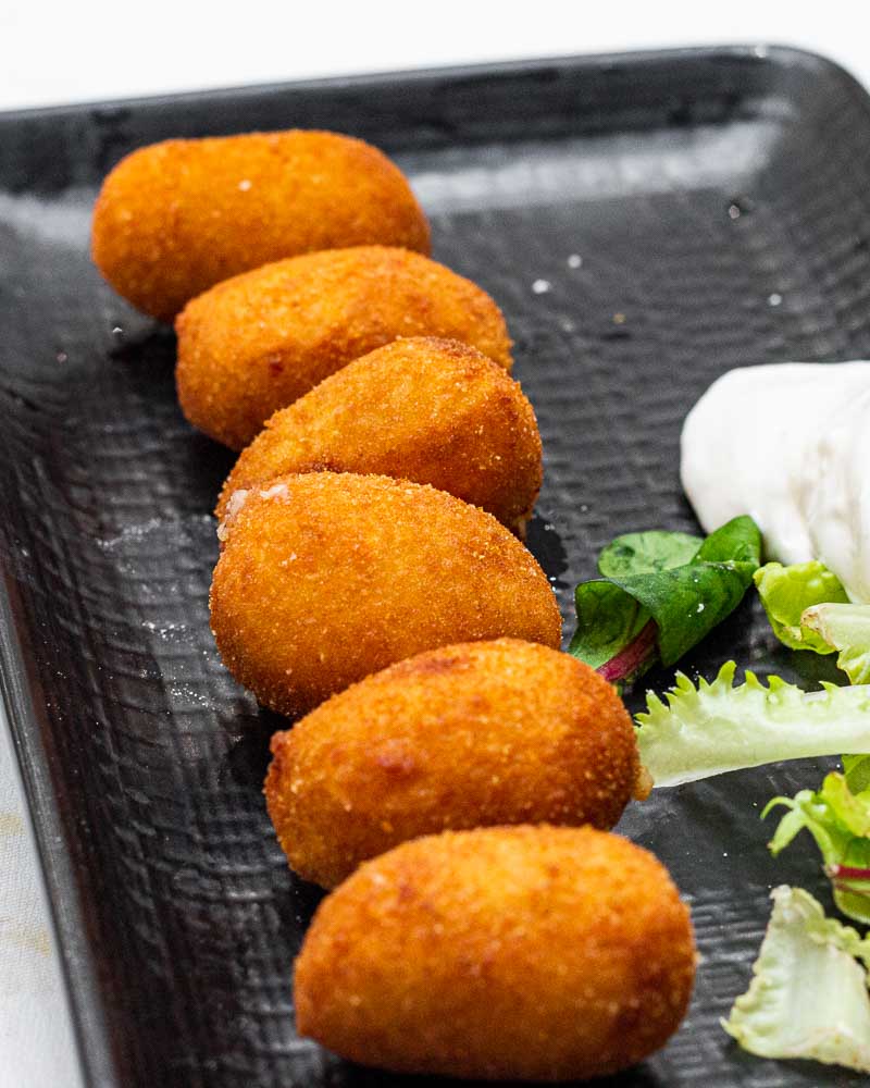 Croquetes, Gambes