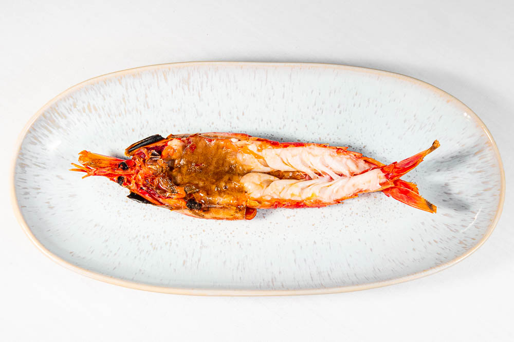 Grilled Scarlet shrimp	