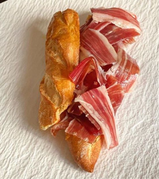 Acorn-fed Iberian Ham (Sandwich)