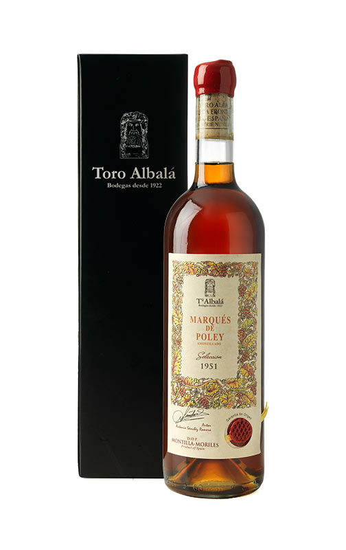 D.O Montilla Moriles - Amontillado Marqués de Poley 1951 - 