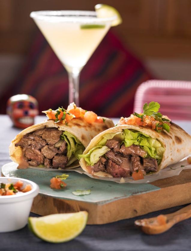 BURRITO DE ARRACHERA DE TERNERA