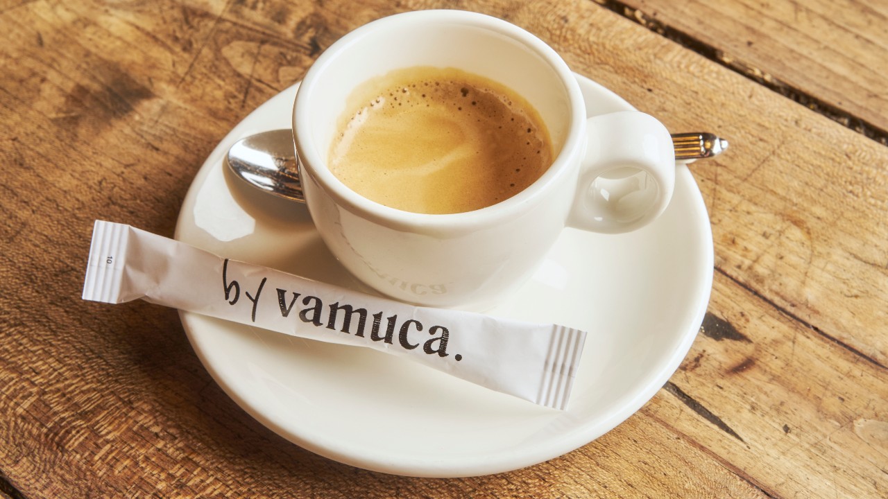 Descafeinado cortado