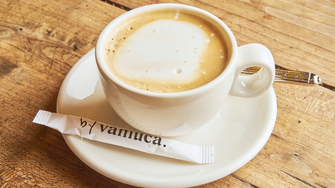 Descafeinado con leche 