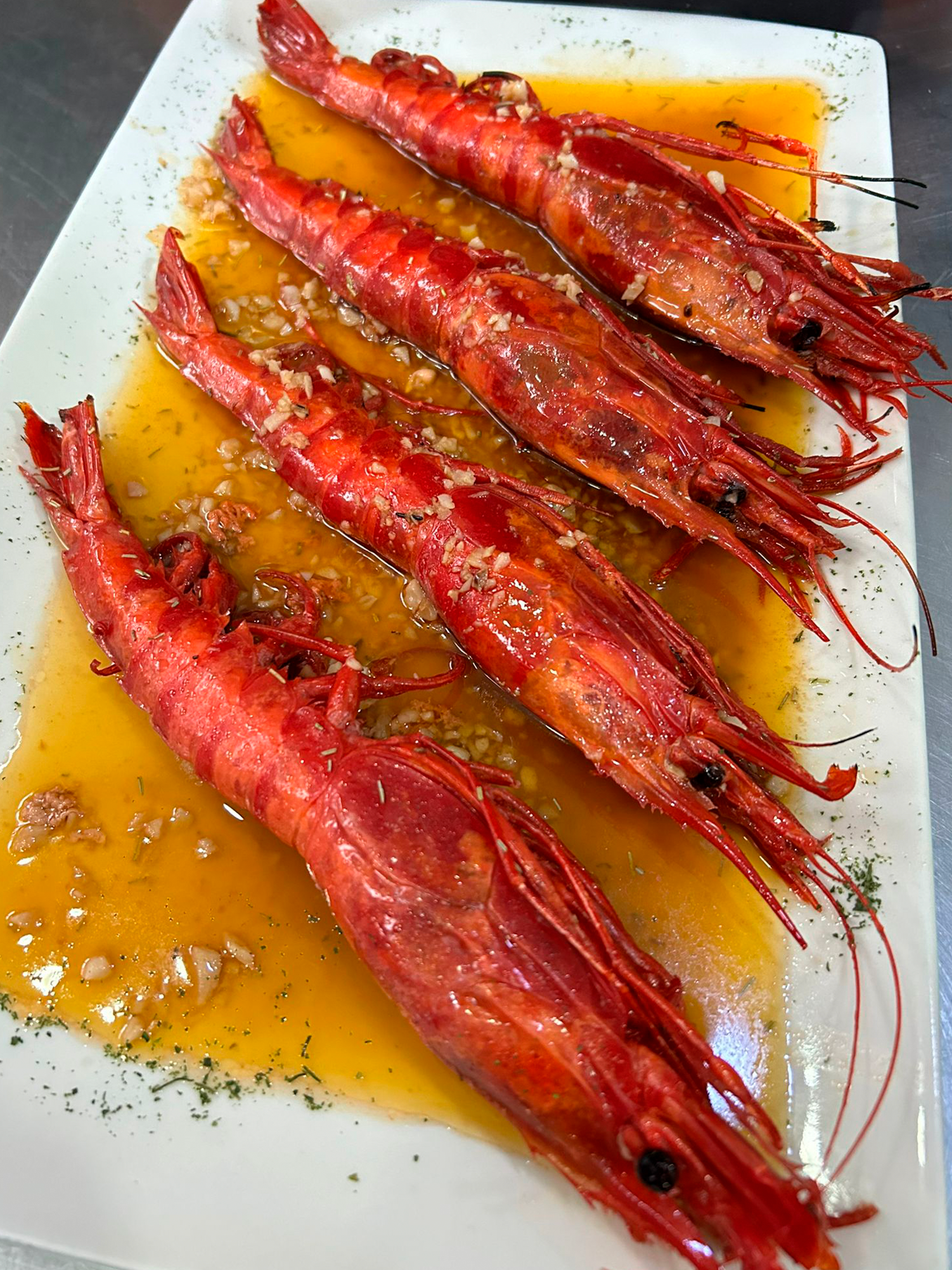 CARABINEROS (HORNO O PLANCHA)