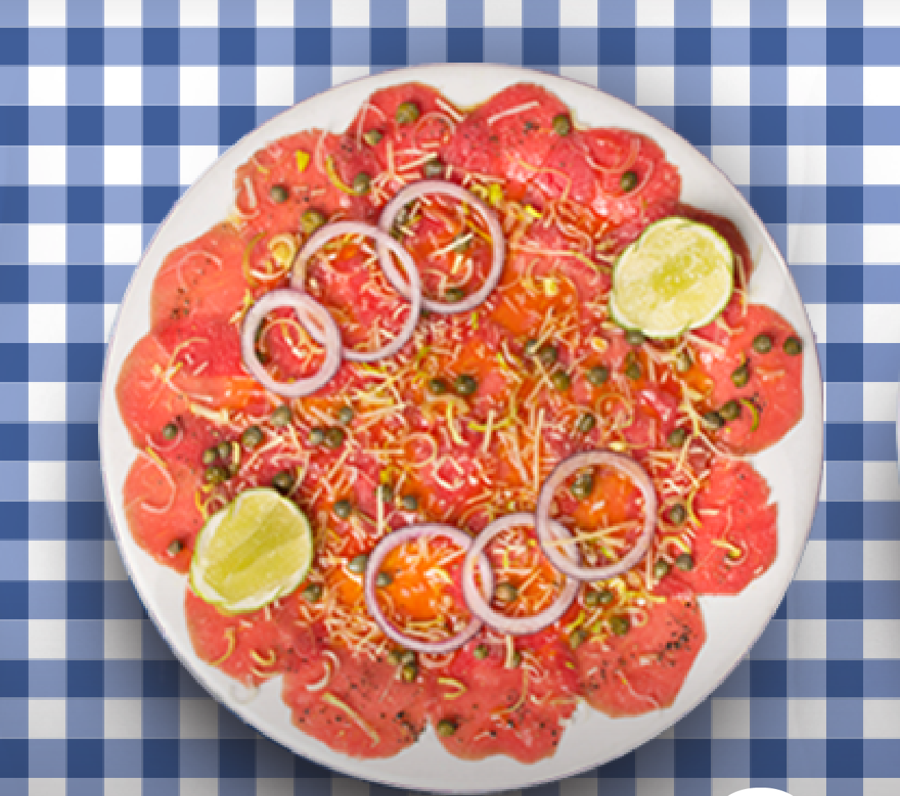 Beef carpaccio