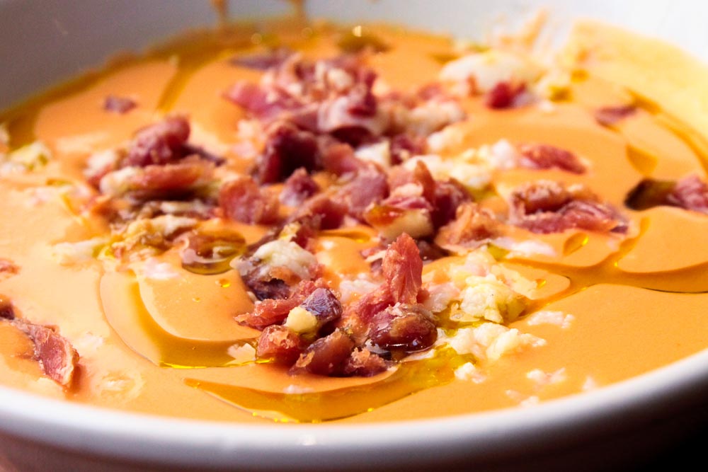 Porra antequerana (Salmorejo com pimenta verde)