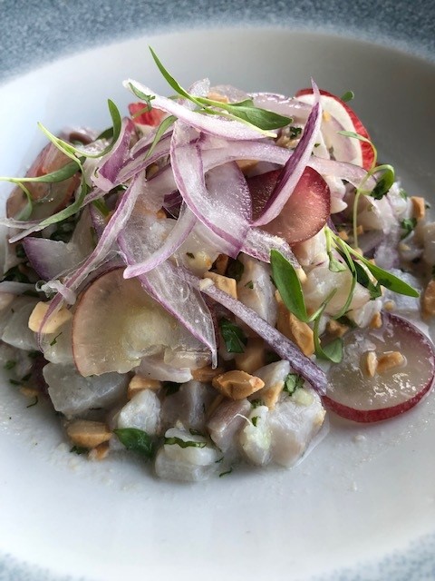 Ceviche de lubina 