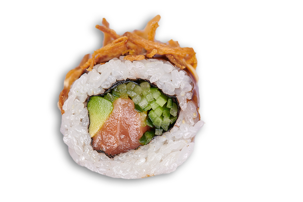 Crunch Salmon Sushi 