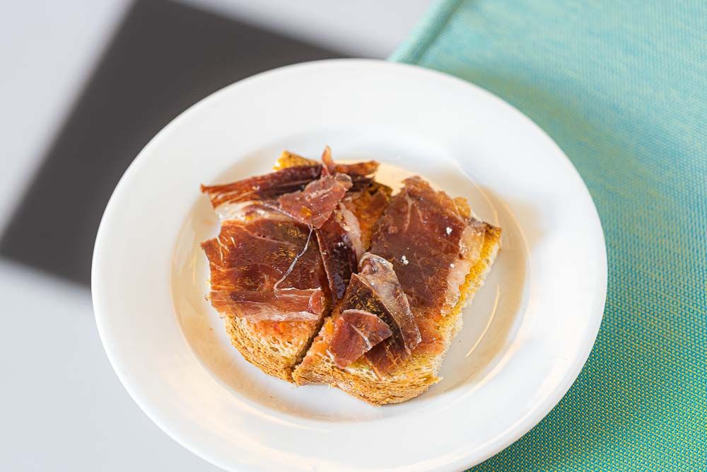 Pan con Jamón Ibérico