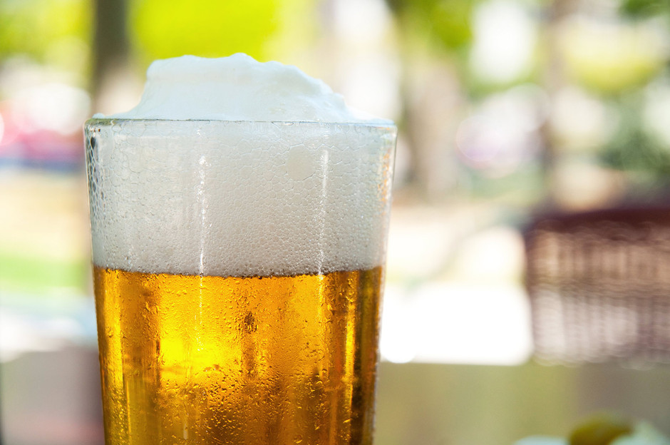 Double Heineken with lemon