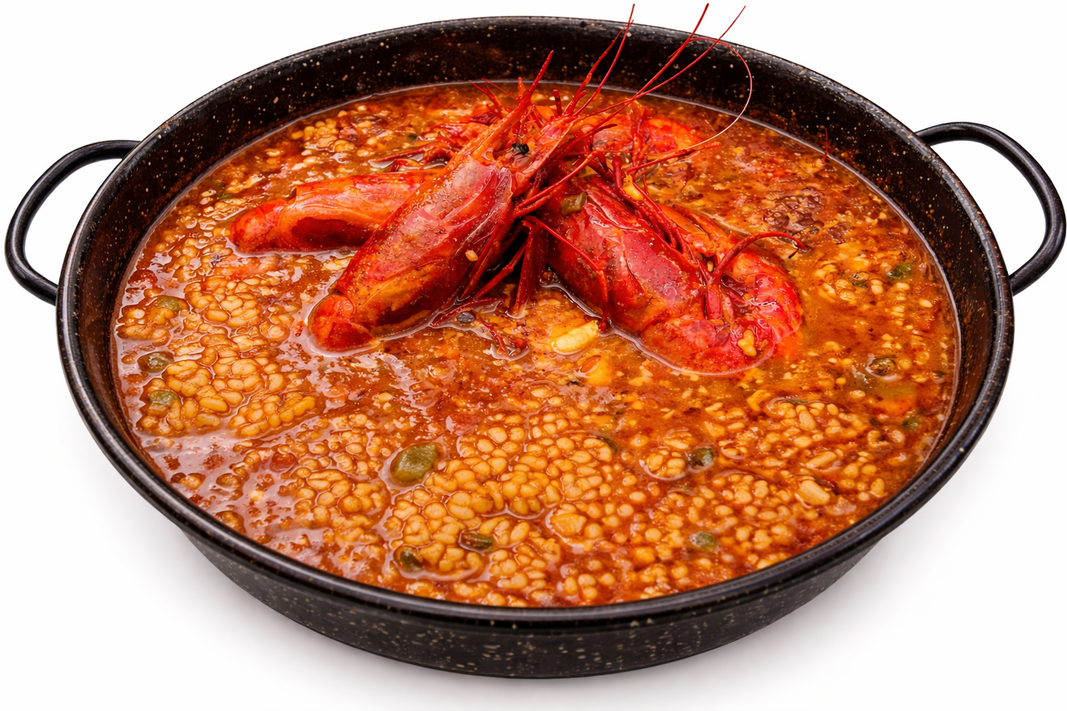 Arroz  caldoso con Carabineros (X2)