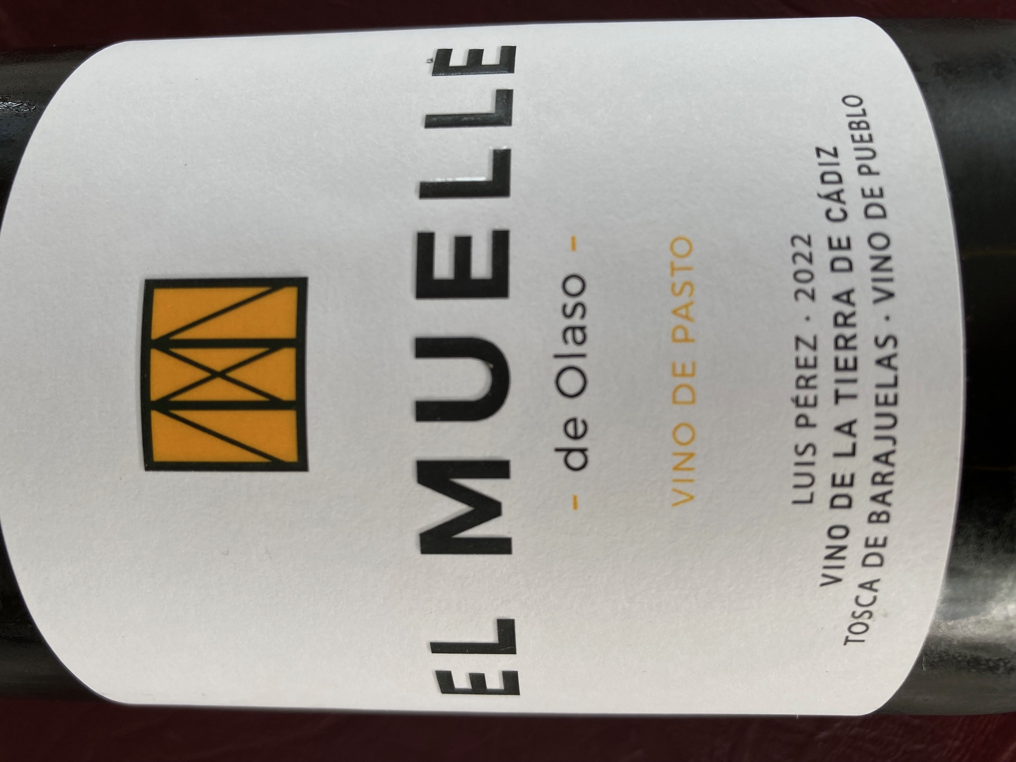 El Muelle de Olaso. Palomino (Tierra de Cadiz)