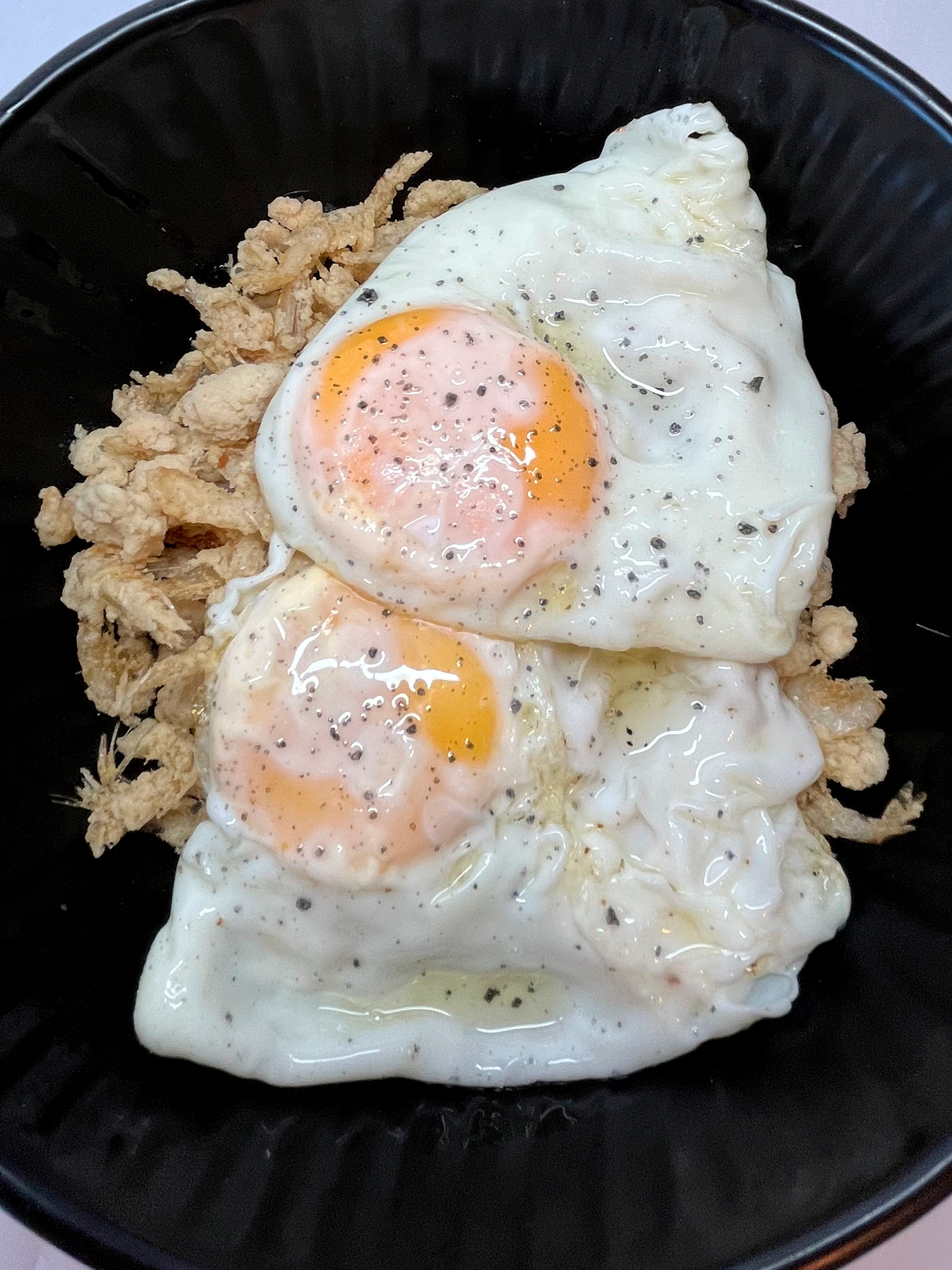 LITTLE PRAWNS WITH EGGS