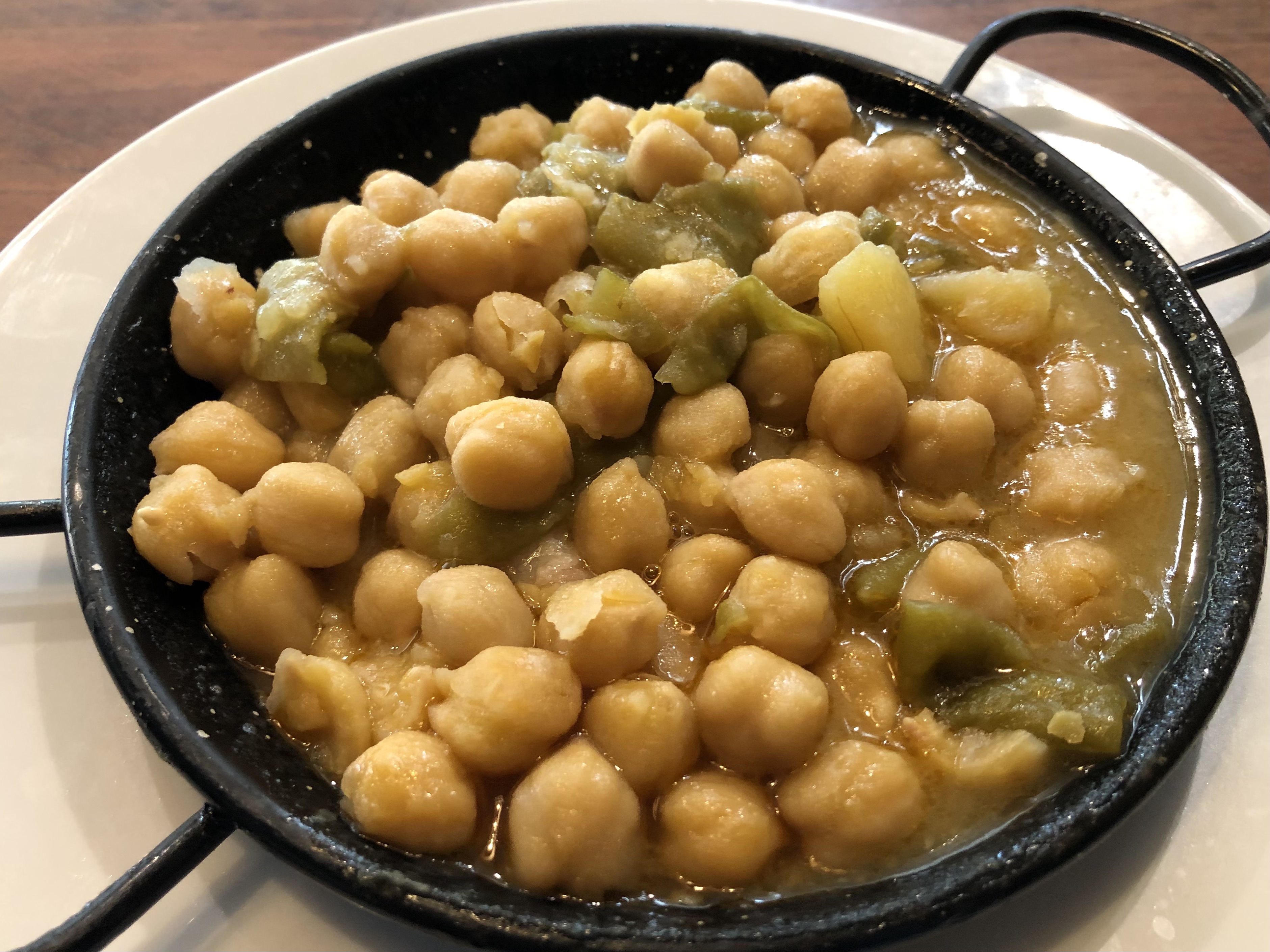 Garbanzos con pringá