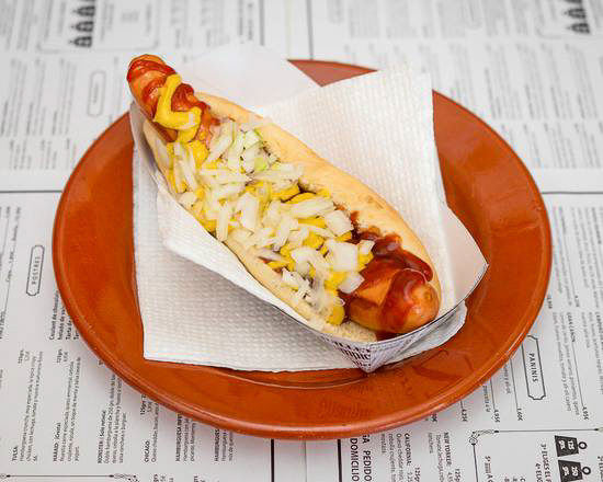Frankfurter Würstchen Hot Dog