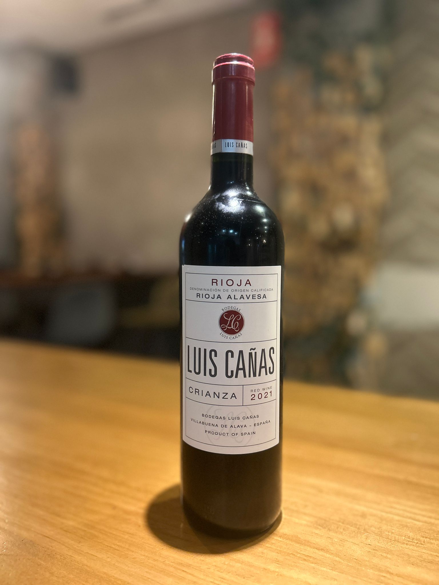 Luis Cañas Crianza - bottle