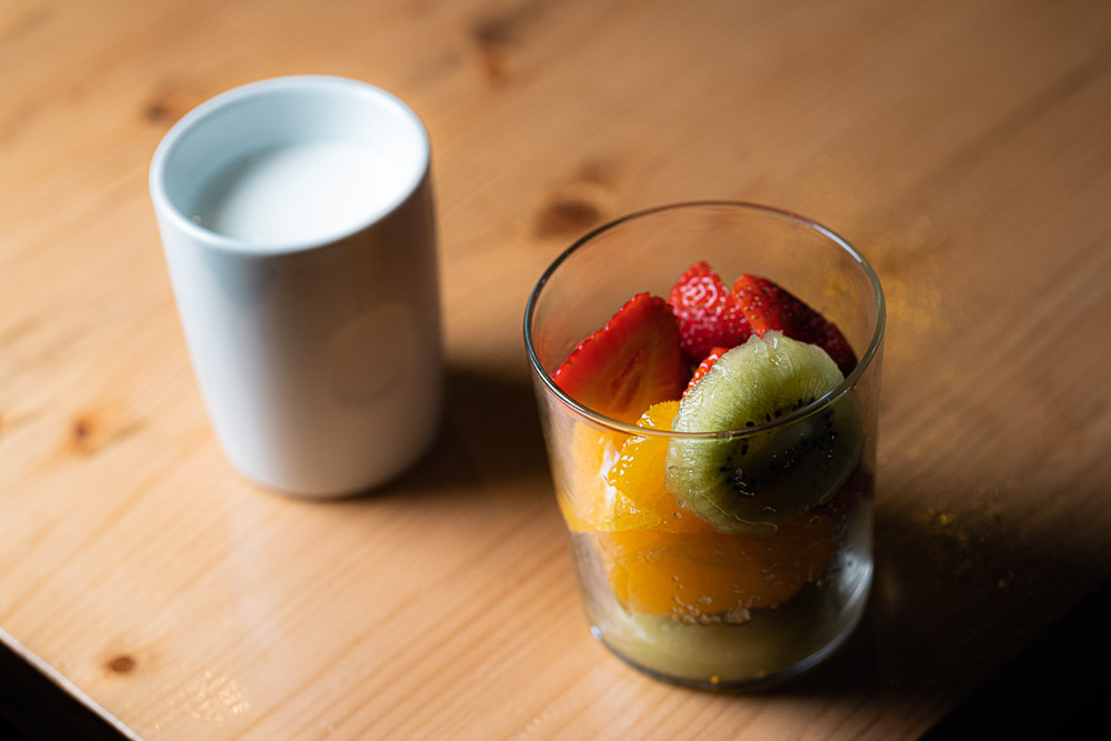 Vasito mix fruta o yogurt