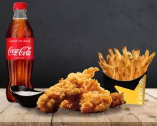 Chichen Tenders Menu (3 pieces)