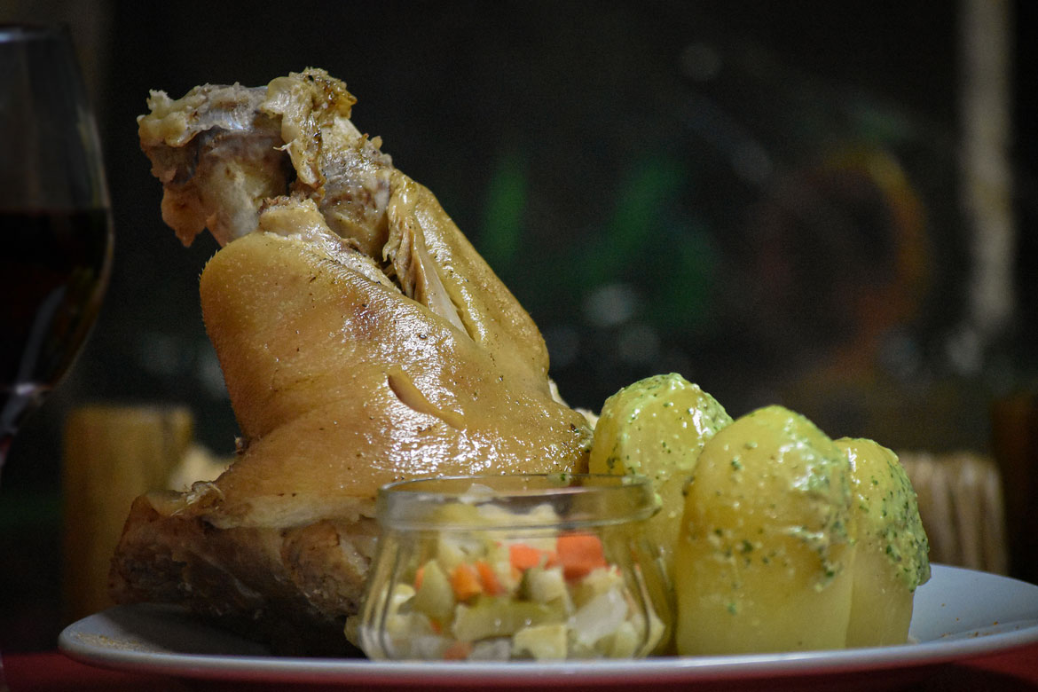 Pernil con Papas