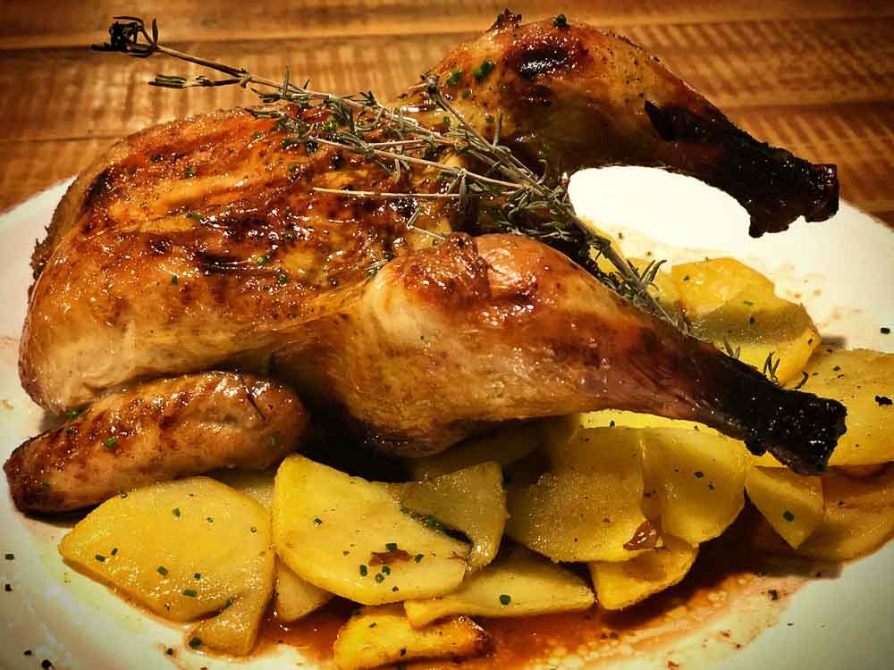 Pollo tomatero al piri - piri