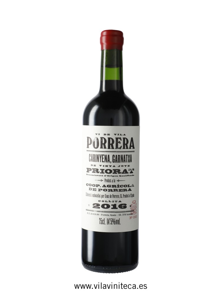 来自 Vila Porrera 的葡萄酒