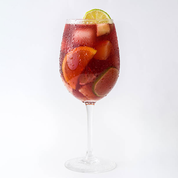 Glass of sangria