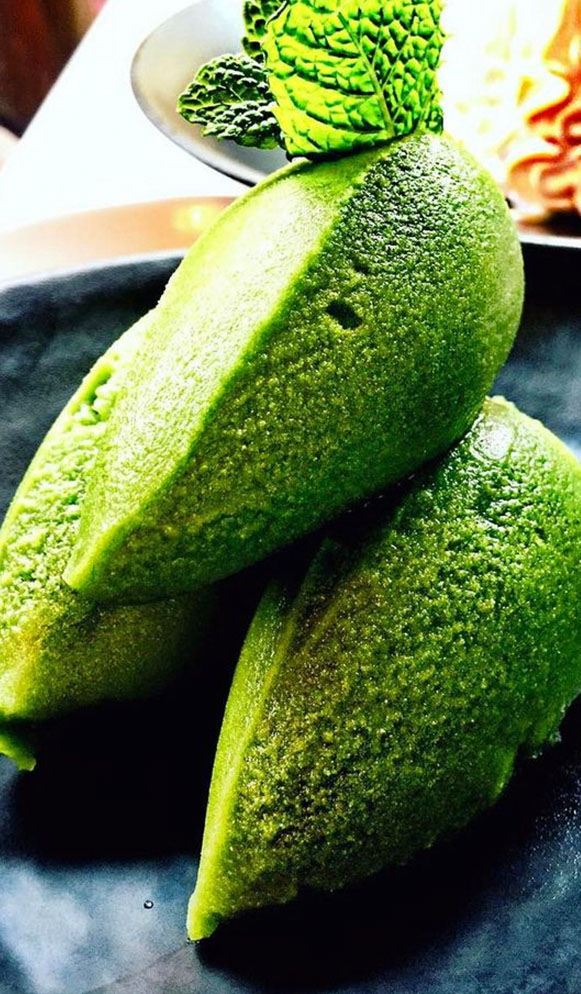 Sorbete de Hierbabuena